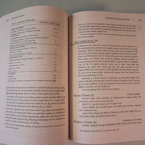 Becoming Vegan The Complete Guide to Adopting a Healthy Plant 2000 Paperback - Picture 8 of 10